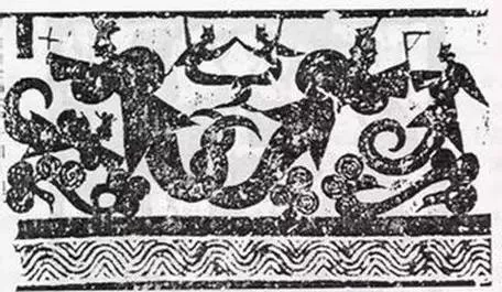 伏羲氏手執(zhí)矩，女媧氏手執(zhí)規(guī)