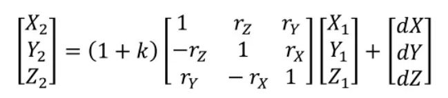 旋轉、縮放、平移公式