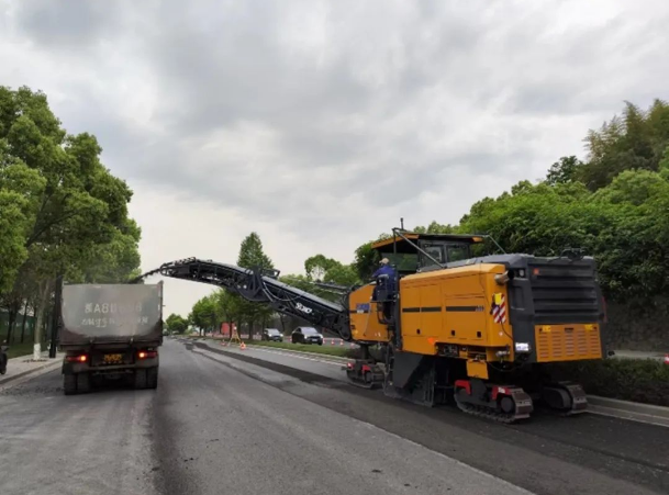 “舊貌換新顏，喜迎亞運會”—— 徠卡3D銑刨應(yīng)用于舊路改造